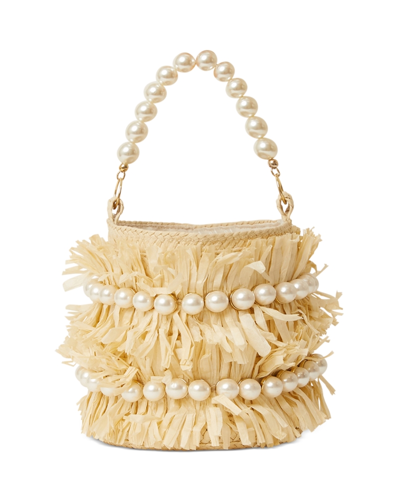 Btb Los Angeles Kate Pearl Handle Bucket Bag