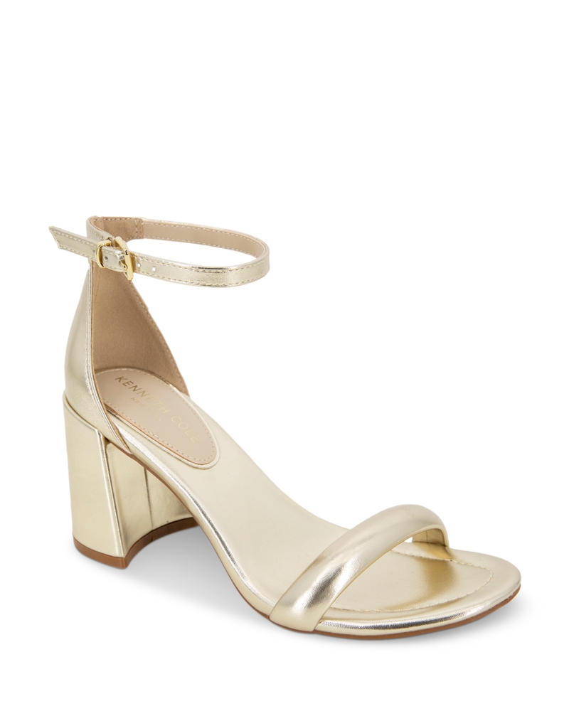 Kenneth Cole Womens Luisa Ankle Strap High Heel Sandals