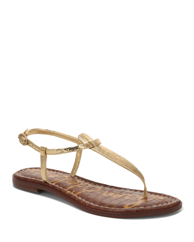 Sam Edelman Womens Gigi T Strap Slingback Sandals