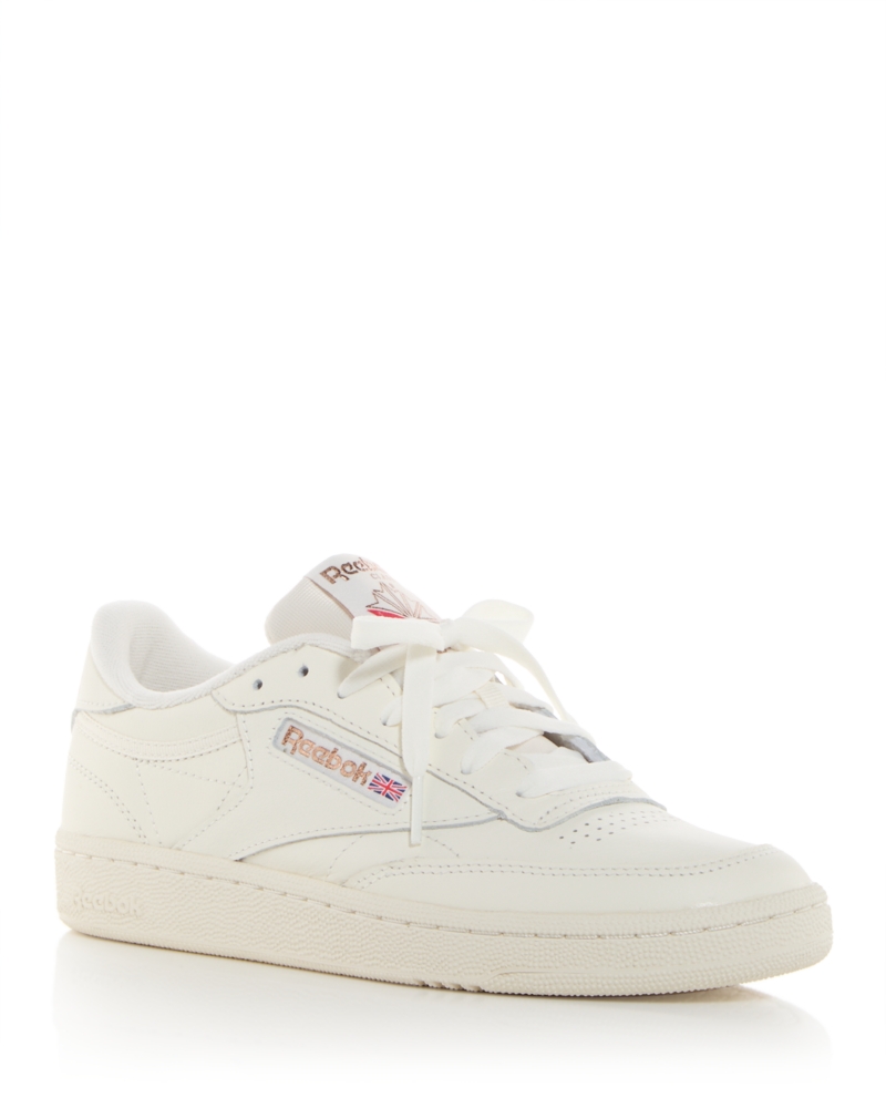 Reebok Womens Club C 85 Low Top Sneakers