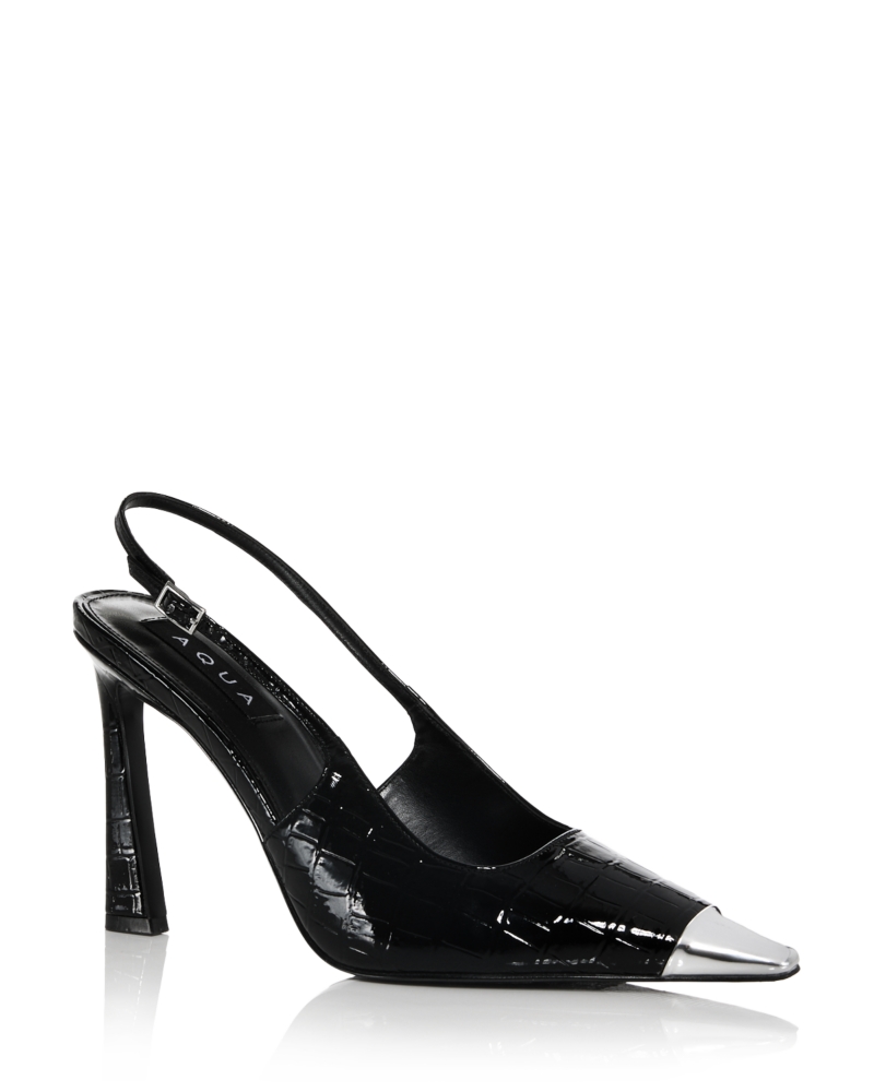 Aqua Womens Bevv Slingback Pumps - Exclusive