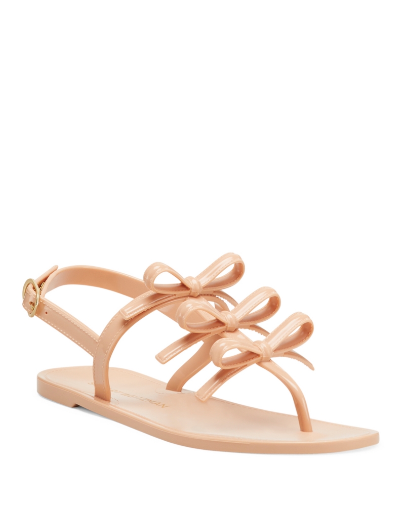 Stuart Weitzman Womens Felicity Bow Sandals