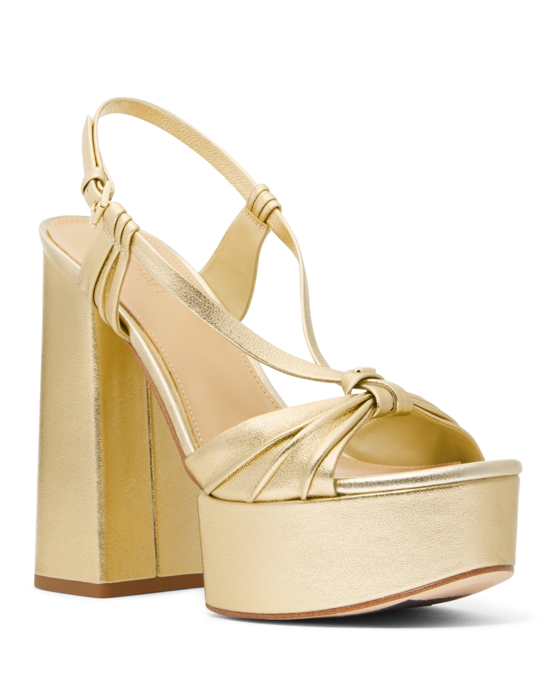 Michael Kors Womens Gabriella Platform Sandals