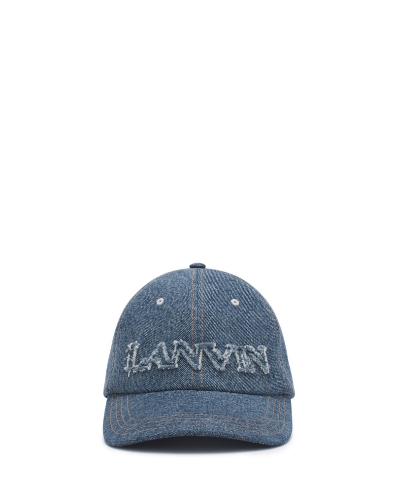 Lanvin Cap In Denim