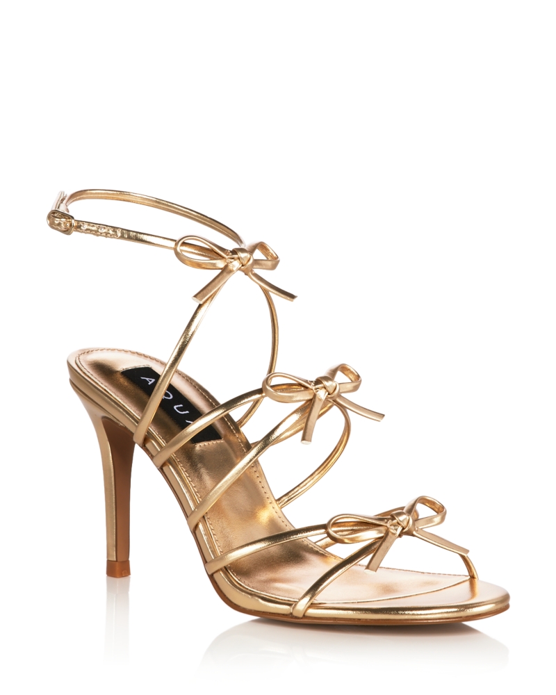 Aqua Womens Danni Bow Sandals - Exclusive