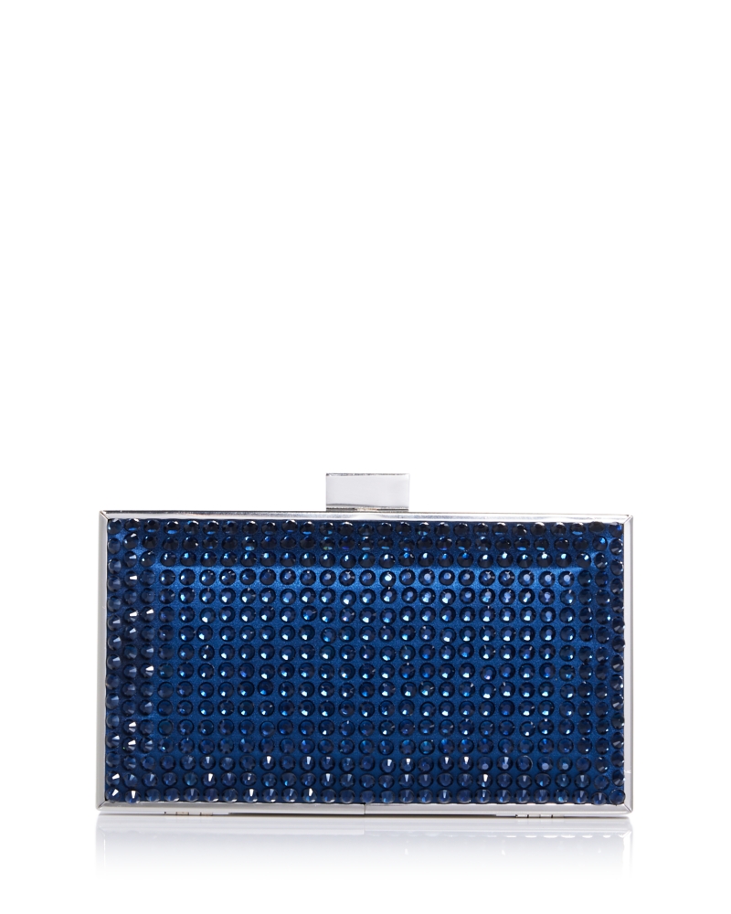 Aqua Crystal Minaudiere - Exclusive