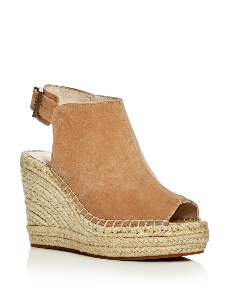 Kenneth Cole Womens Olivia Wedge Espadrille Sandals