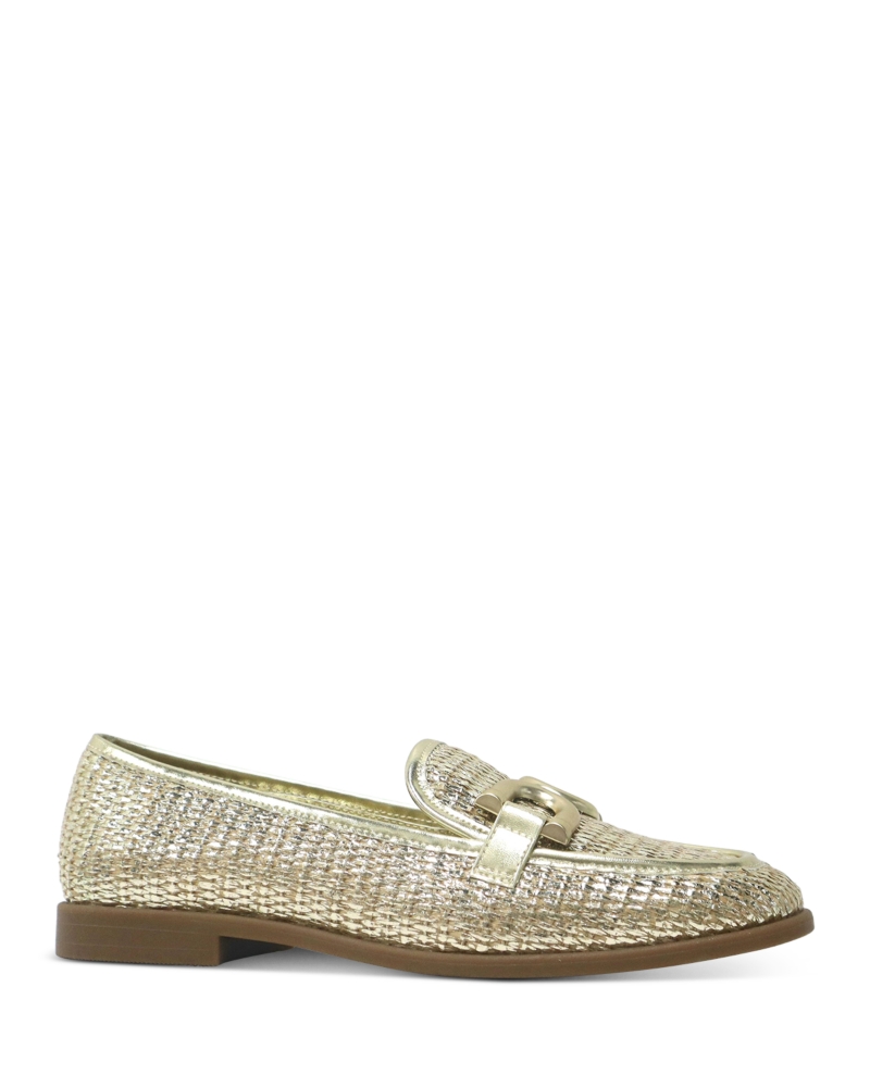 Kenneth Cole Womens Linda Almond Toe Bit Detail Loafers