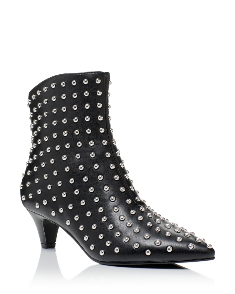 Aqua Womens Ellis Studded Booties - Exclusive