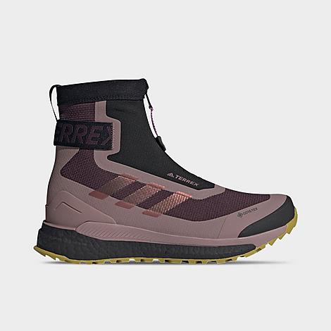 Adidas Women's Terrex Free Hiker Cold. RDY Hiking Boots in Brown/Shadow Maroon Size 6.0 Knit