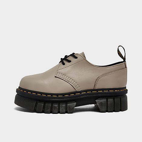 Dr. Martens Womens Audrick Nappa Leather Platform Casual Shoes