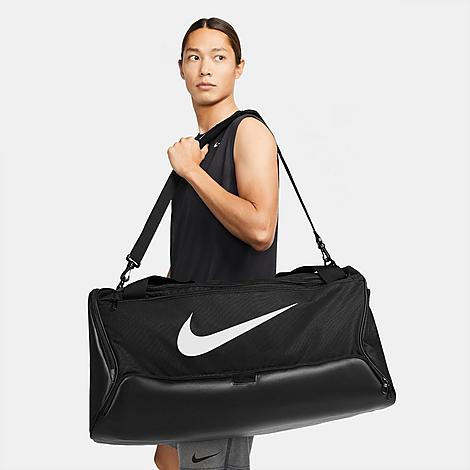 Nike Brasilia 9.5 Training Duffel Bag (95L) in Black/Black Polyester