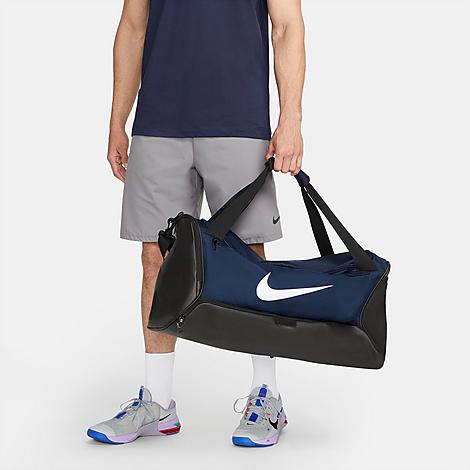 Nike Brasilia 9.5 Training Duffel Bag in Blue/Midnight Navy Polyester