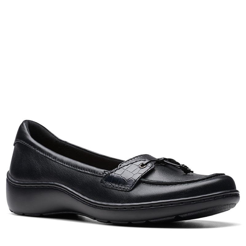 Clarks Womens Cora Haley Medium/Wide Loafers