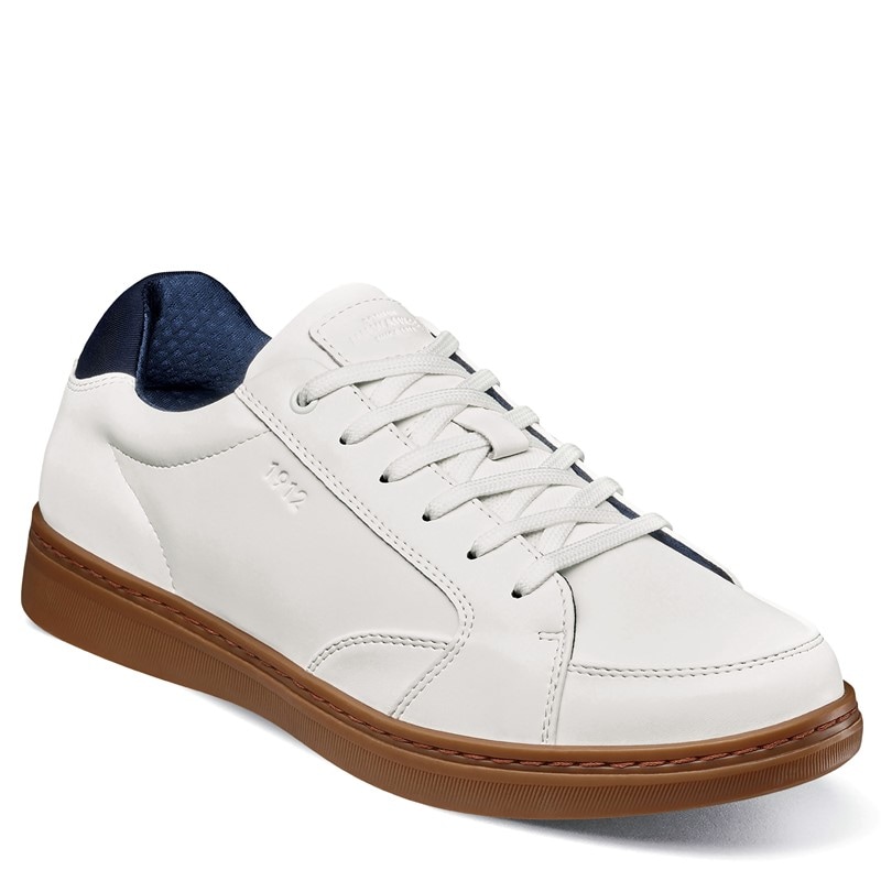 Nunn Bush Men's Aspire Medium/Wide Casual Sneakers (White) - Size 10.0 M