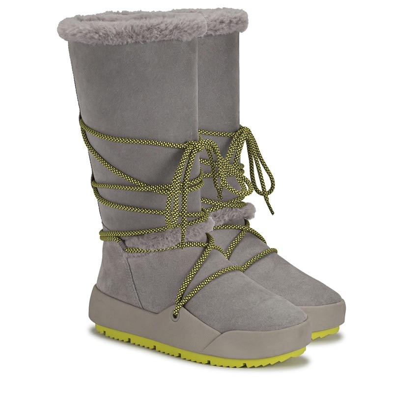 Baretraps Women's Danney Tall Winter Boots (Grey Suede) - Size 10.0 M