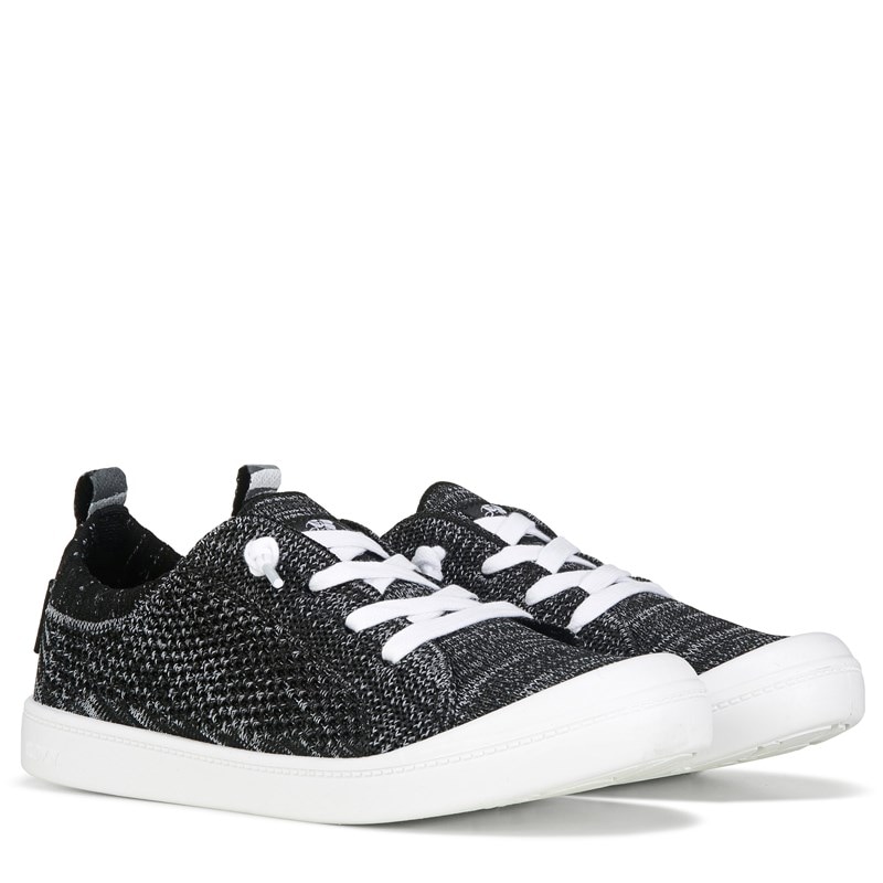 Roxy Women's Bayshore Plus Lx Casual Sneakers (Heather Black Knit) - Size 5.5 M