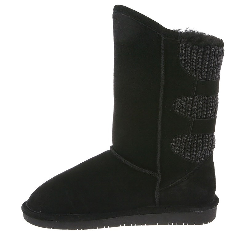 Bearpaw Women's Boshie Water Resistant Winter Boots (BLACK) - Size 10.0 M
