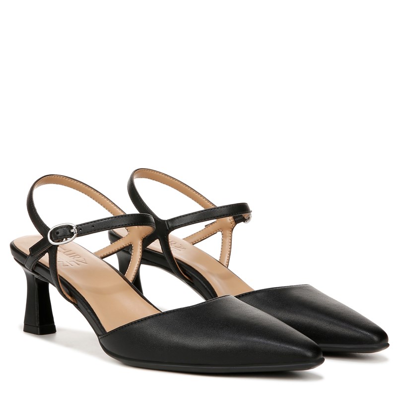 Naturalizer Women's Tara Dress Shoes (Black Faux Leather) - Size 10.0 M
