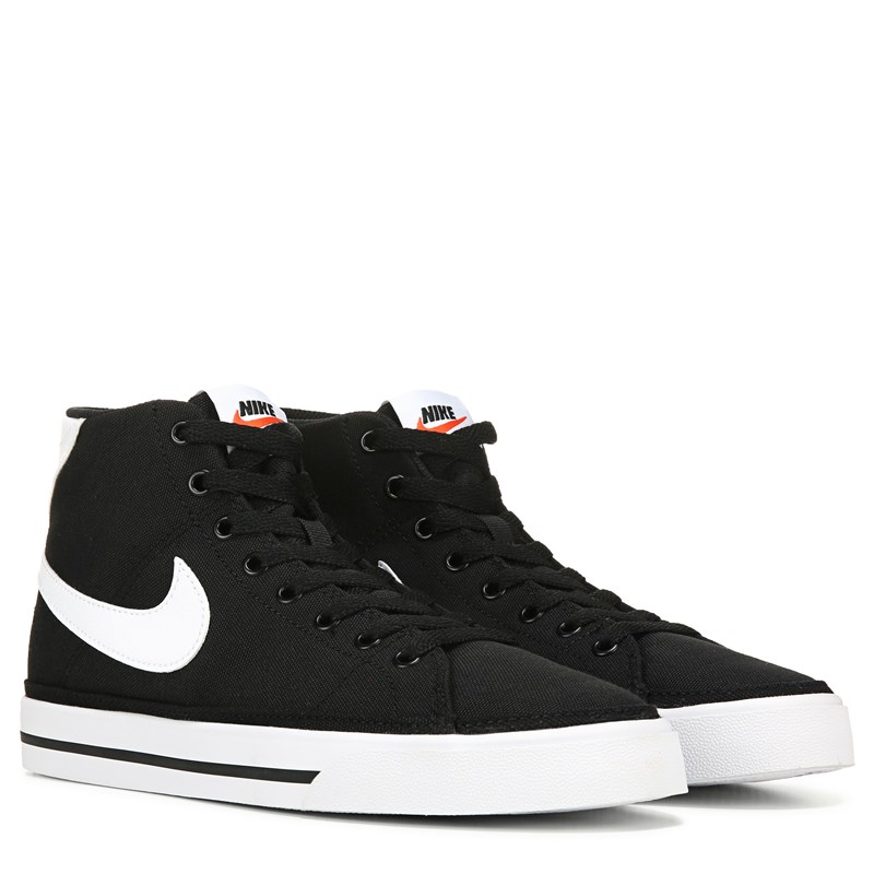 Nike Womens Court Legacy Mid Canvas Sneakers