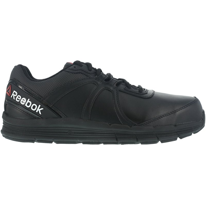 Reebok Mens Guide Steel Toe Lace Up Work Shoes Black, 7 - Lace St Work Boots at Academy Sports