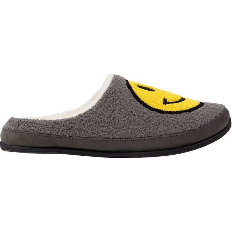 Deer Stags Mens Slipperooz Wink S.U.P.R.O Clog Slippers Gray/White, 12 - Slippers at Academy Sports