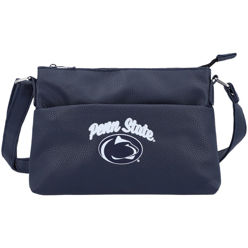 FOCO Penn State Nittany Lions Logo Script Crossbody Handbag Navy Blue - NCAA Novelty at Academy Sports