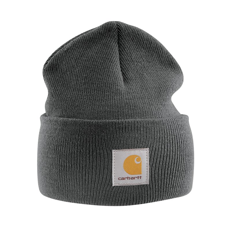 Carhartt Adults A18 Knit Cuffed Beanie Hat Lt