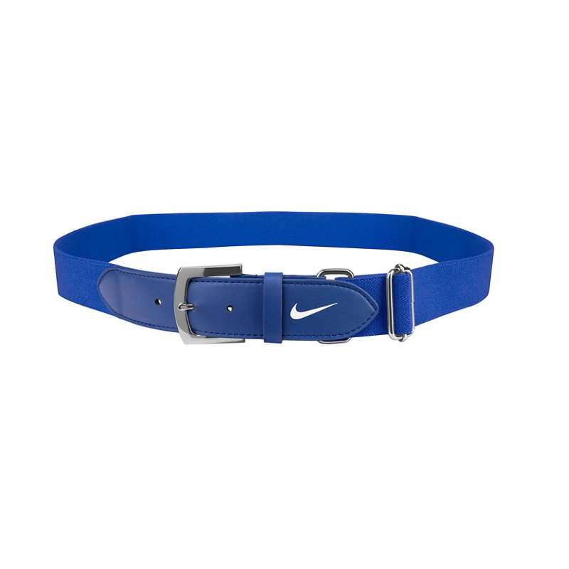 Nike Boys Baseball Belt 2.0 Blue/White - Belts/Hats/Ref Apparel at Academy Sports