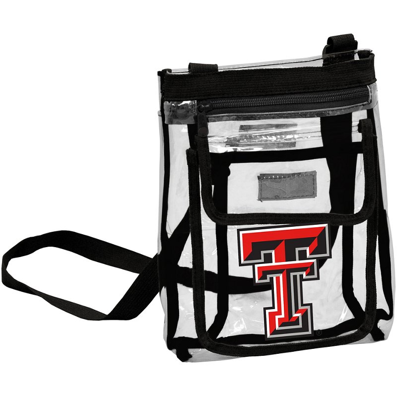 Logo Brands Texas Tech University Gameday Clear Crossbody Bag Red - NCAA Novelty at Academy Sports