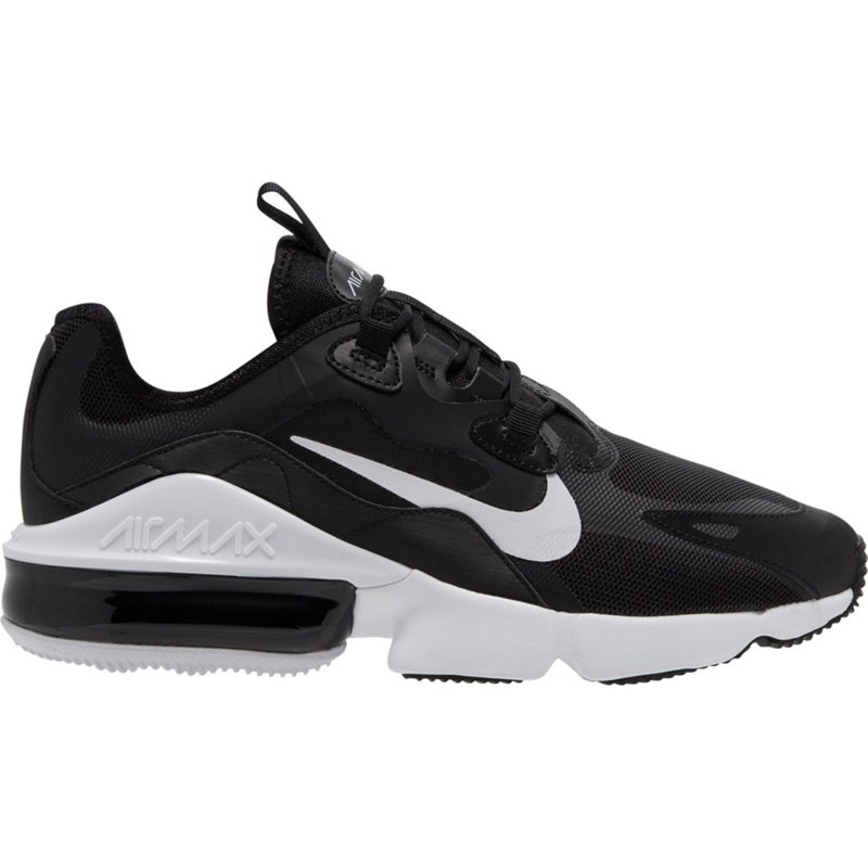 Nike Mens Air Max Infinity 2 Shoes Black/White, 10.5 - Mens Active at Academy Sports