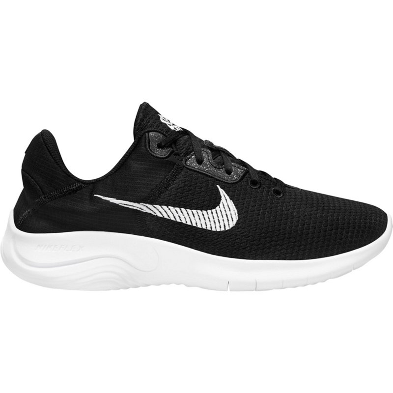 Nike Mens Flex Experience 11 Running Shoes Black/White, 13 - Mens Running at Academy Sports