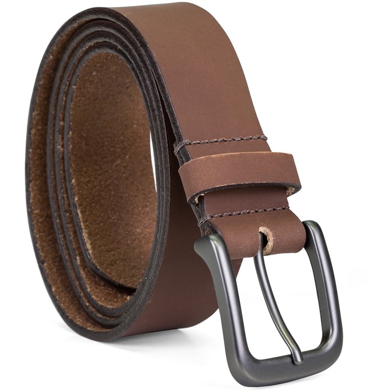 Timberland Mens Classic 35mm Jean Belt Brown, 48 - Mens Belts at Academy Sports