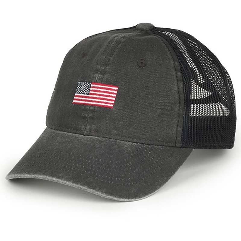 Academy Sports + Outdoors Womens 6-Panel American Flag Cap