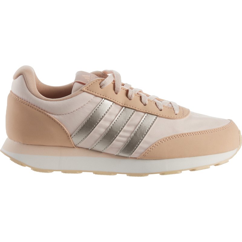 adidas Womens Run 60s 3.0 Lifestyle Shoes Beige Light/Pink, 6.5 - Womens Athletic Lifestyle at Academy Sports