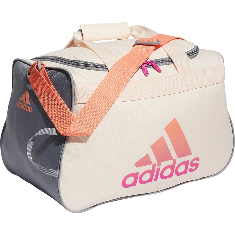 adidas Diablo Small Duffel Bag Light Beige - Athletic Sport Bags at Academy Sports
