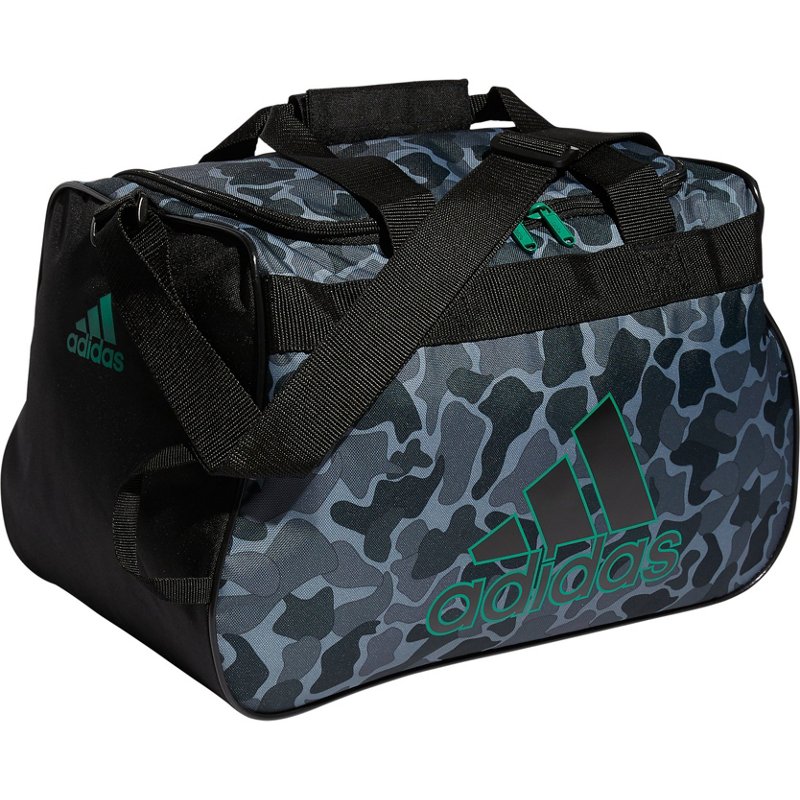 adidas Diablo Small Duffel Bag Dark Grey - Athletic Sport Bags at Academy Sports