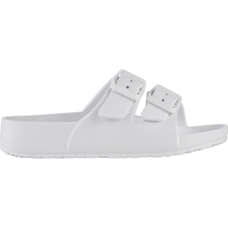 ORageous Kids 2 Buckle Slides White, 3 - Hanging Summer Seasonal at Academy Sports