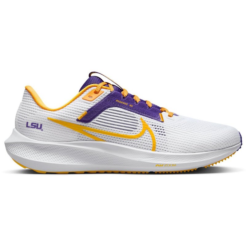 Nike Mens Louisiana State University Air Zoom Pegasus 40 Running Shoes