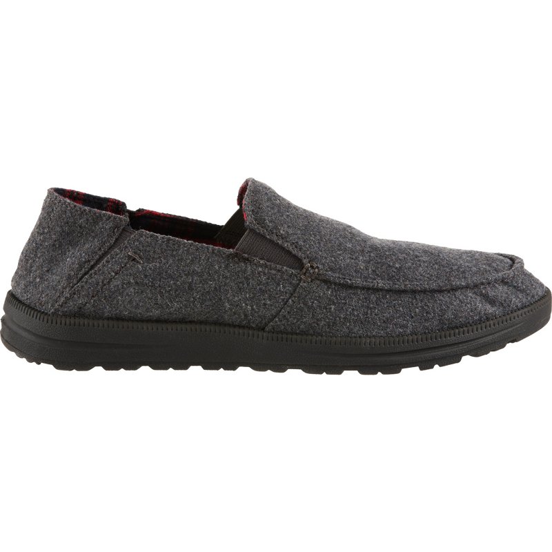 Magellan Outdoors Mens Collapsible Heel Slippers Grey, 8 - Slippers at Academy Sports