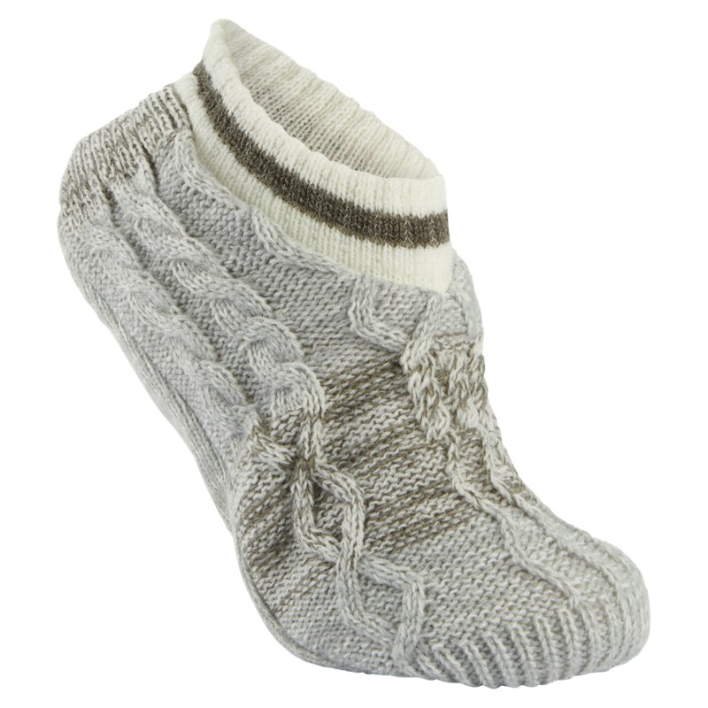 Magellan Womens Cable 2.0 Lodge Slippers Grey, Medium - Slippers at Academy Sports