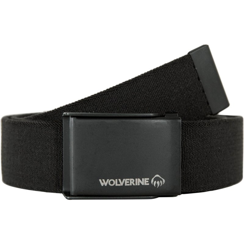 Wolverine Adults Stretch Performance Belt Onyx - Mens Belts at Academy Sports
