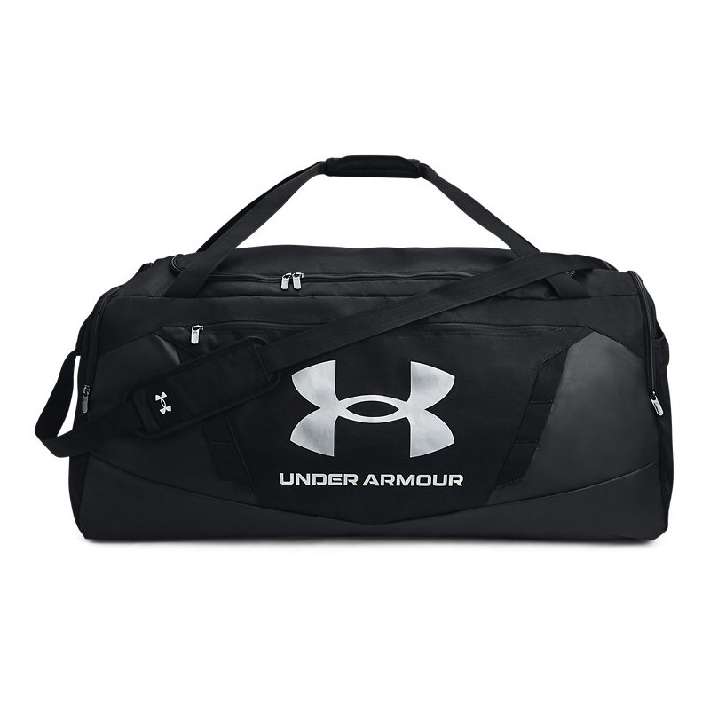 Under Armour Undeniable 5.0 XL Duffle Bag Black/Metallic Silver - Athletic Sport Bags at Academy Sports
