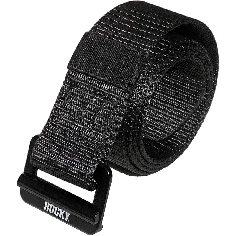 Rocky Mens Winfield Hook-and-Loop Rigger Heavy-Duty Nylon Belt