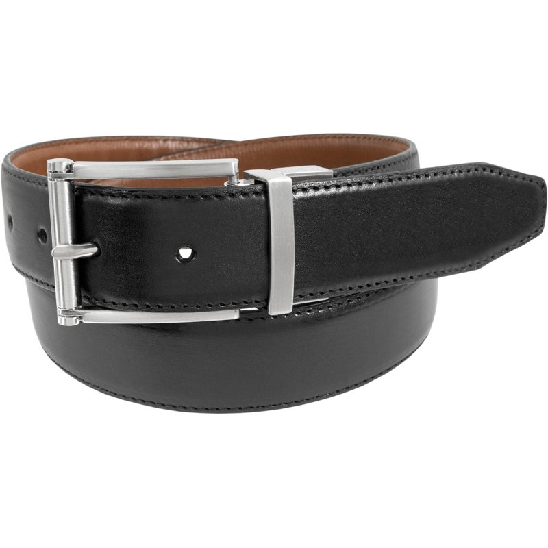 Florsheim Mens Lofton Reversible Genuine Leather Belt Cognac