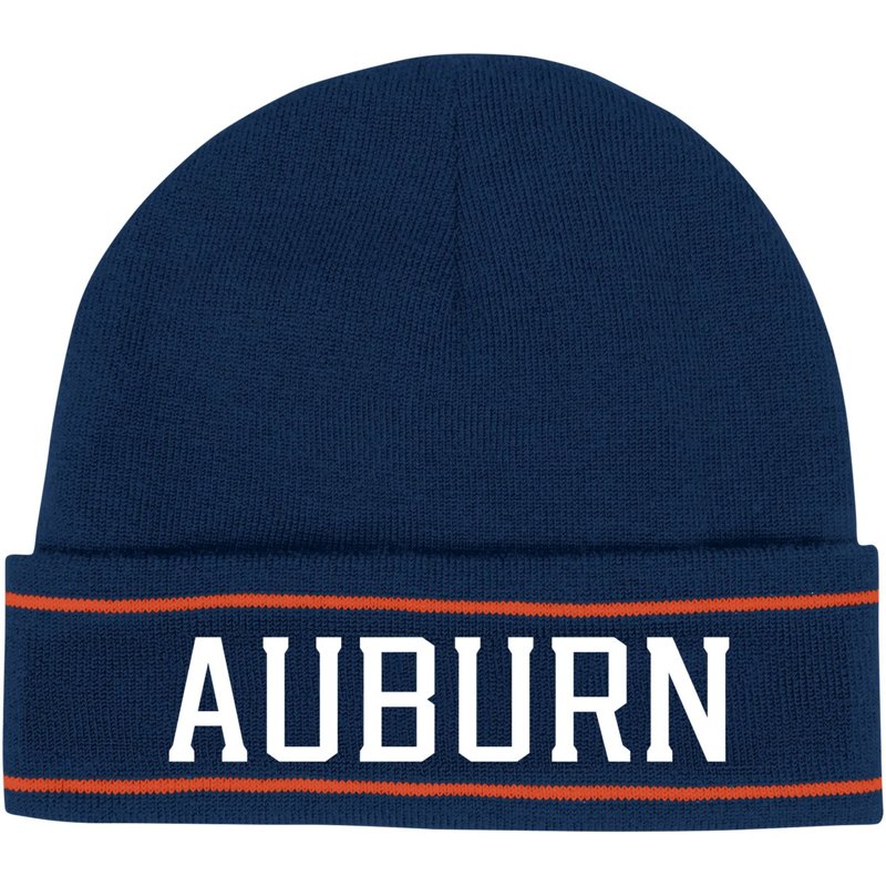 Under Armour Auburn Tigers 2023 Sideline Lifestyle Performance Cuffed Knit Hat