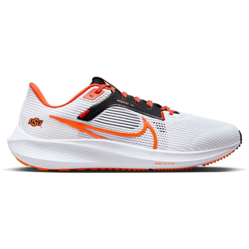 Nike Mens Oklahoma State University Air Zoom Pegasus 40 Running Shoes