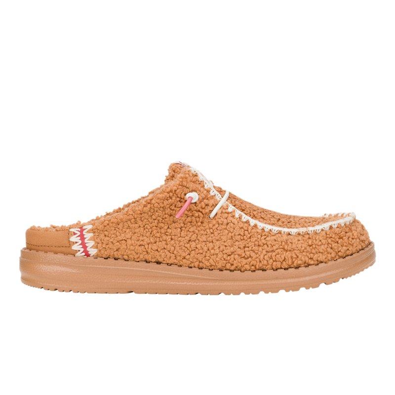 HEYDUDE Womens Wendy Holiday Sherpa Shoes